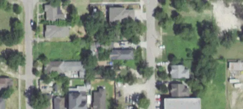 Fenced Rectangular Land Parcel