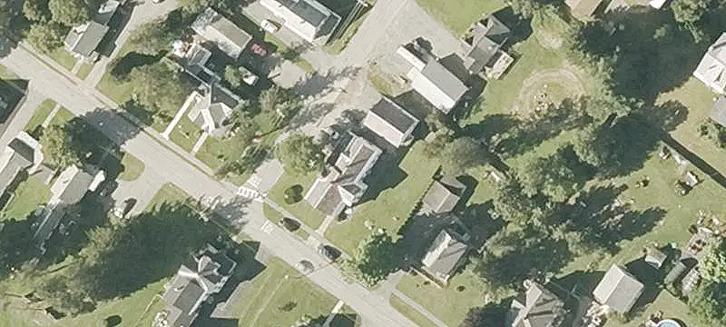 Two-Unit Duplex with Turret
