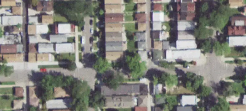 Brick Duplex with Detached Garage