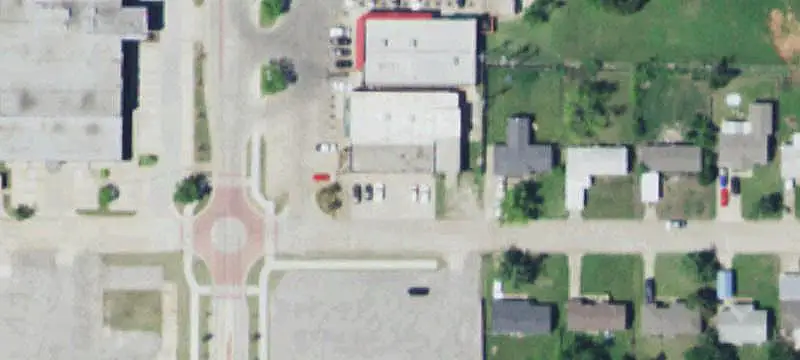 Storefront Building with Mini-Split