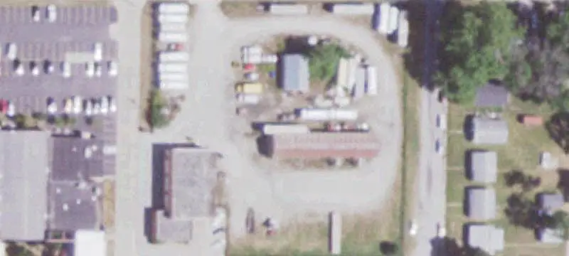 Industrial Warehouse with Fenced Yard