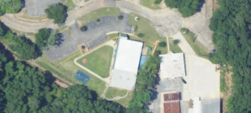 Office Building with Fenced Yard