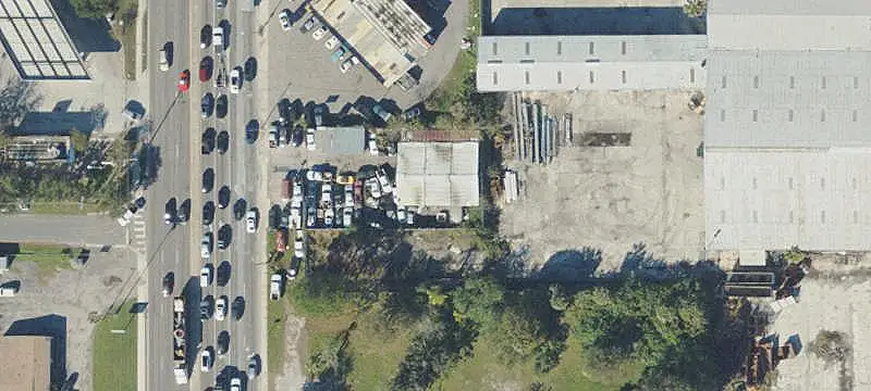 Fenced Industrial Land