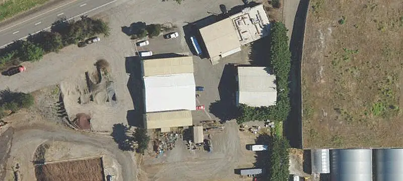 Manufacturing Property with Secured Yard
