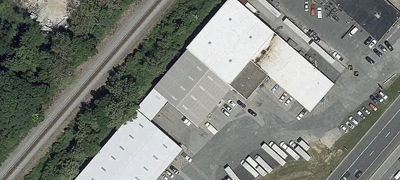 Warehouse with Oversized Drive-In Doors
