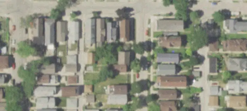 Duplex with Finished Third-Floor Space