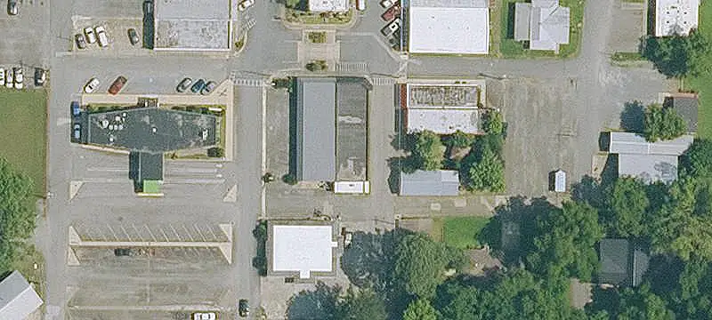 Corner-Lot Office Building