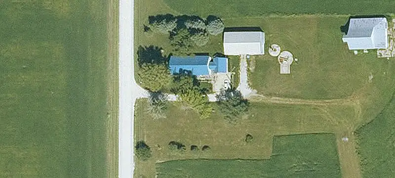 Farmland with Barn