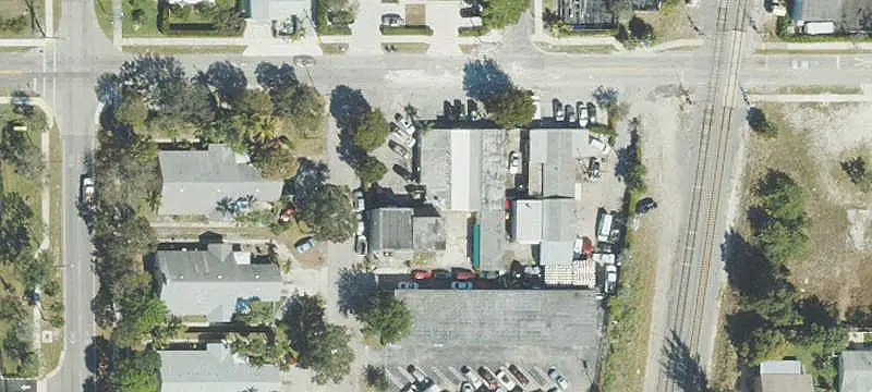 Gated Commercial Storage Lot