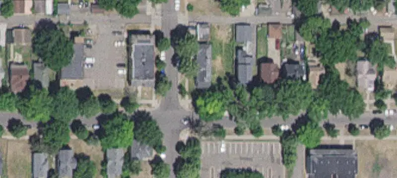 Fenced Multifamily Residential Property