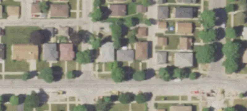 Brick Duplex with Detached Garage