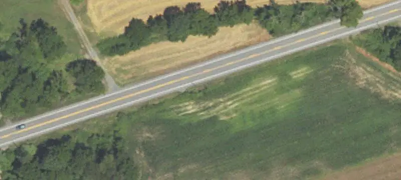 Farmland with Historic Brick Farmhouse