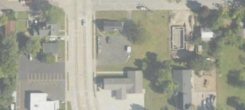 Office Building on a Corner Lot