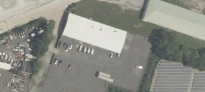 Truck Terminal with Loading Doors