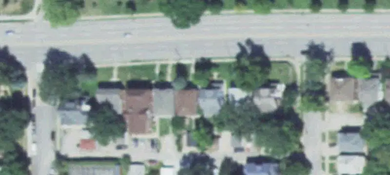 Brick Duplex with Detached Garage