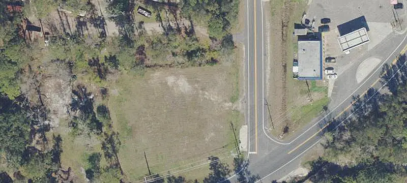 Fenced Commercial Land