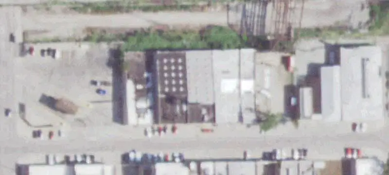 Manufacturing Facility with Cranes