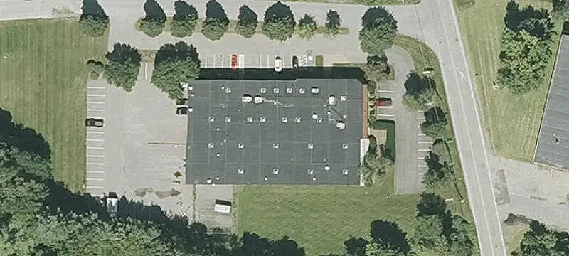 Industrial Warehouse with Loading Docks