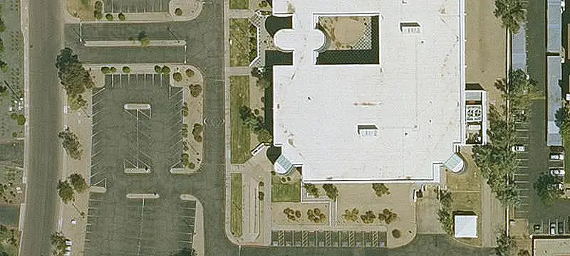 Two-Story School Campus