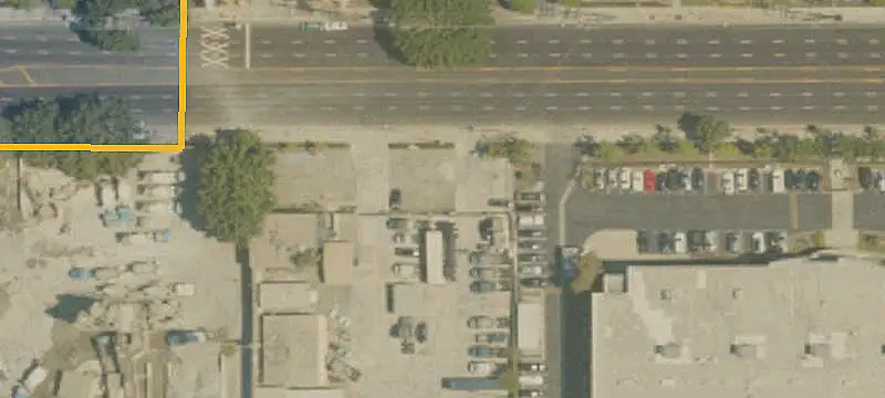 Fenced Industrial Yard