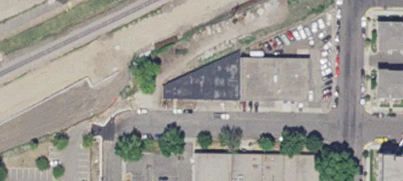 Industrial Property with Painted Exterior