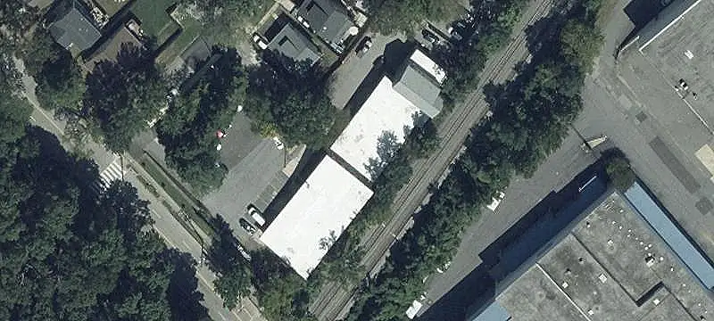 Fenced Industrial Storage Site