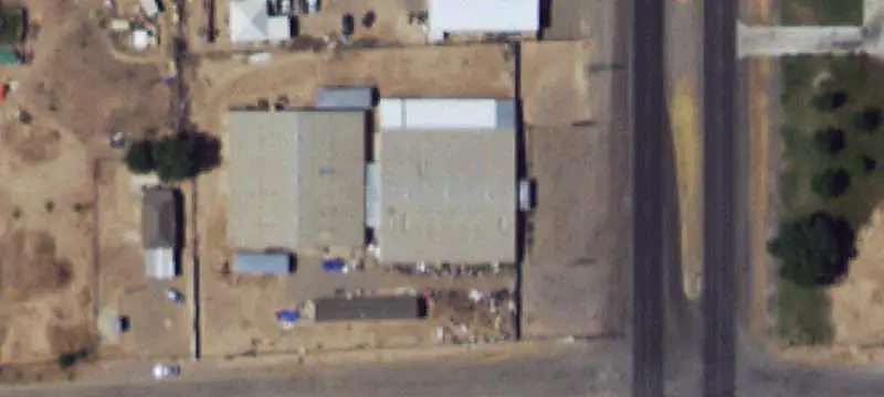 Fenced Warehouse