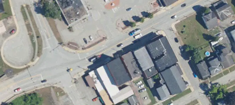 Two-Story Mixed-Use Building with Apartment