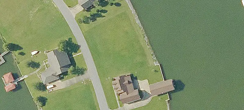 Waterfront Land with Seawalls