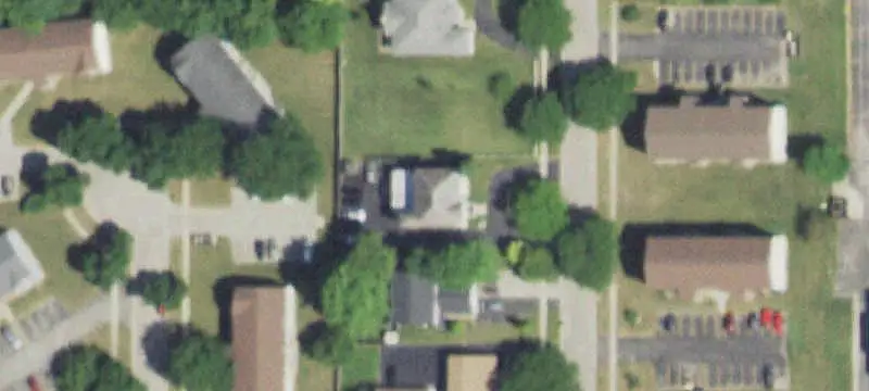 Duplex with Three-Car Garage