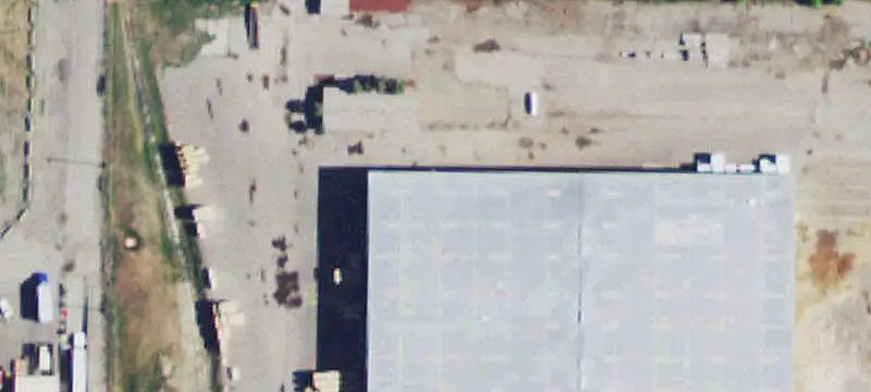 Manufacturing Facility with Rail Spur