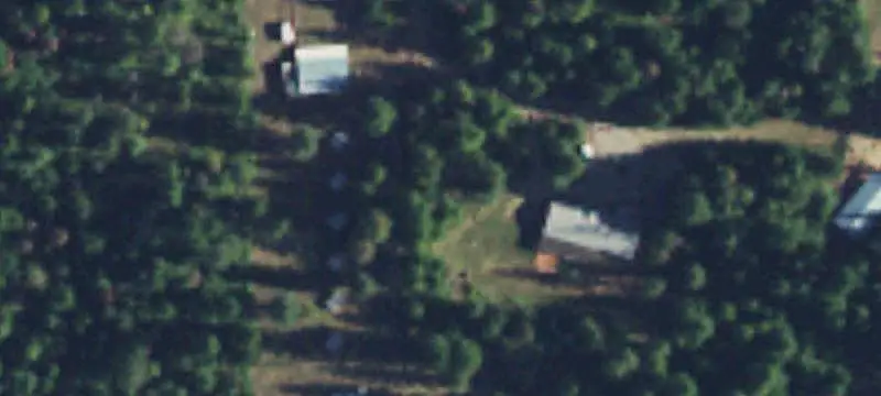 Treed Land with Barn