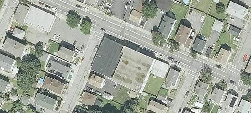 Three-Story Brick Storefront