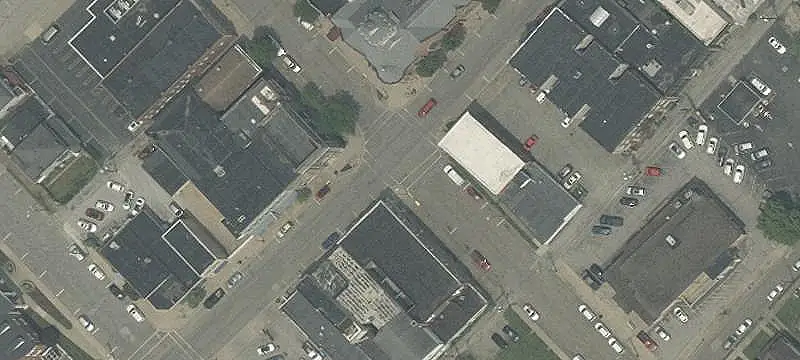 Two-Story Brick Storefront