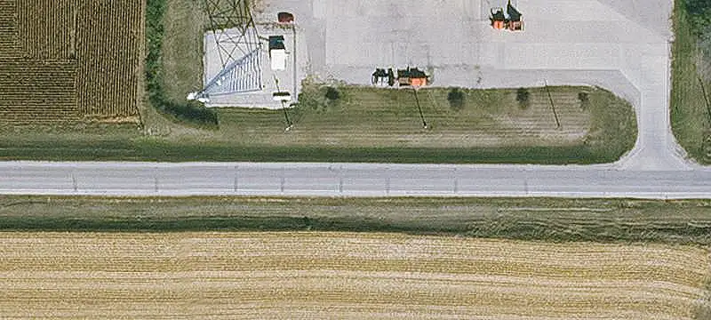 Warehouse with Drive-In Cooler