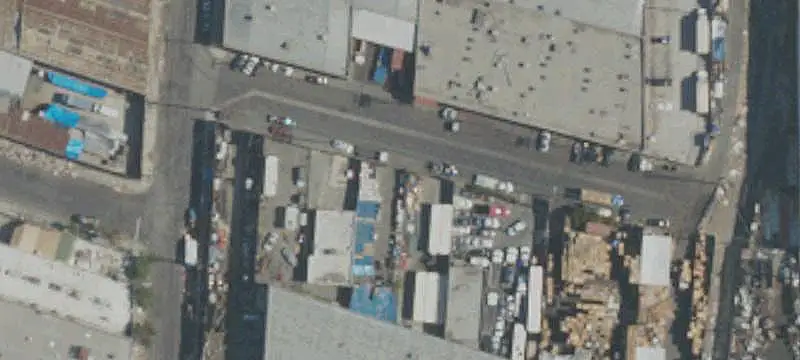 Paved and Fenced Commercial Land