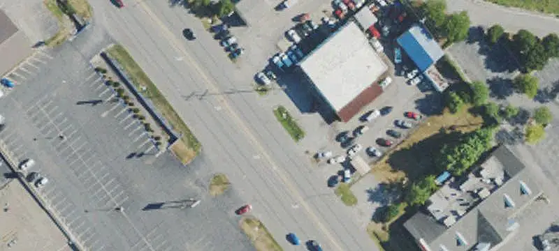Paved Commercial Land
