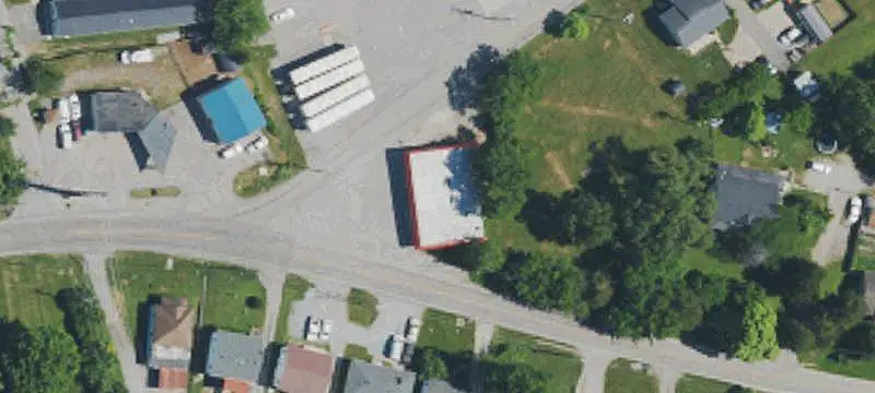 Brick Storefront Building