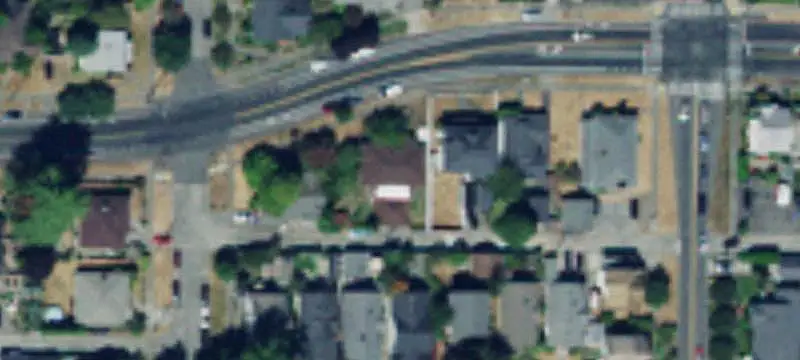Brick Duplex with Detached Garages