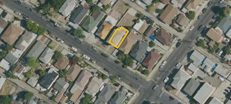 Duplex with Fenced Parking Area