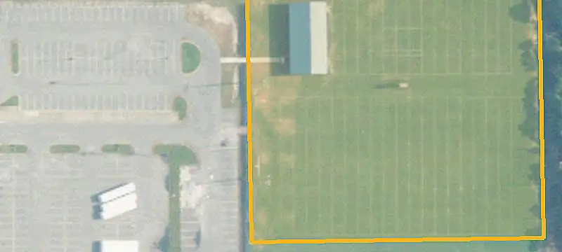 Shaded RV Resort Lot