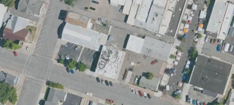 Three-Level Storefront Building