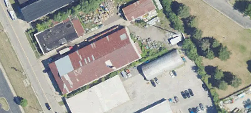 Warehouse with Fenced Yard