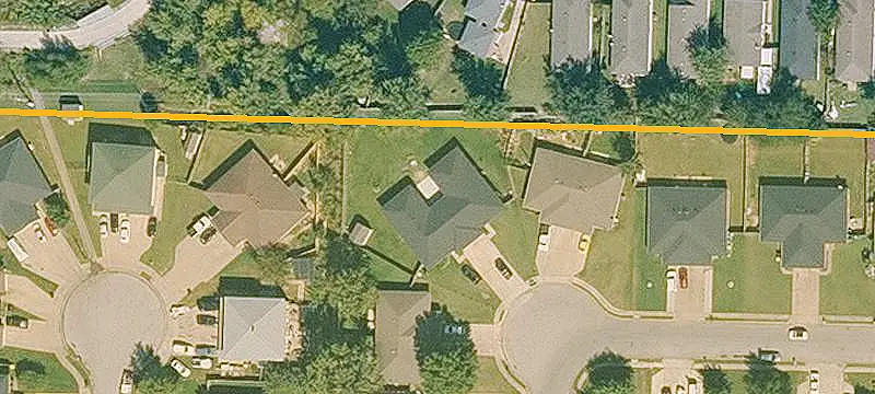 Brick Duplex with Attached Garages