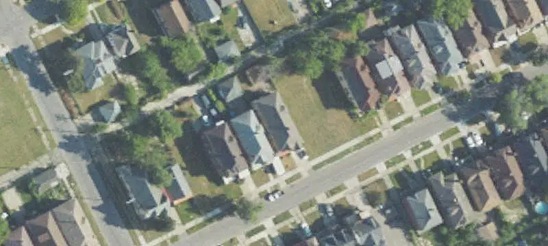Brick Duplex with Detached Garage