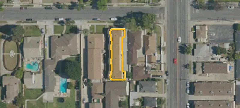 Fourplex with Four Two-Bedroom Units