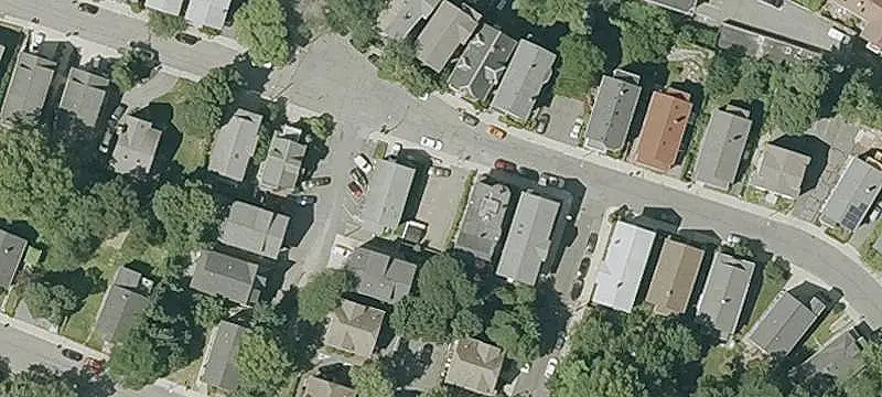 Three-Space Outdoor Parking Lot