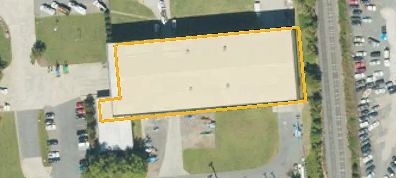 Industrial Facility with Crane Coverage