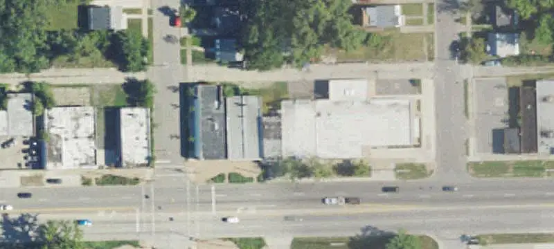 Open-Layout Storefront Building