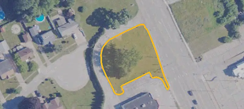 Signalized Corner Commercial Land